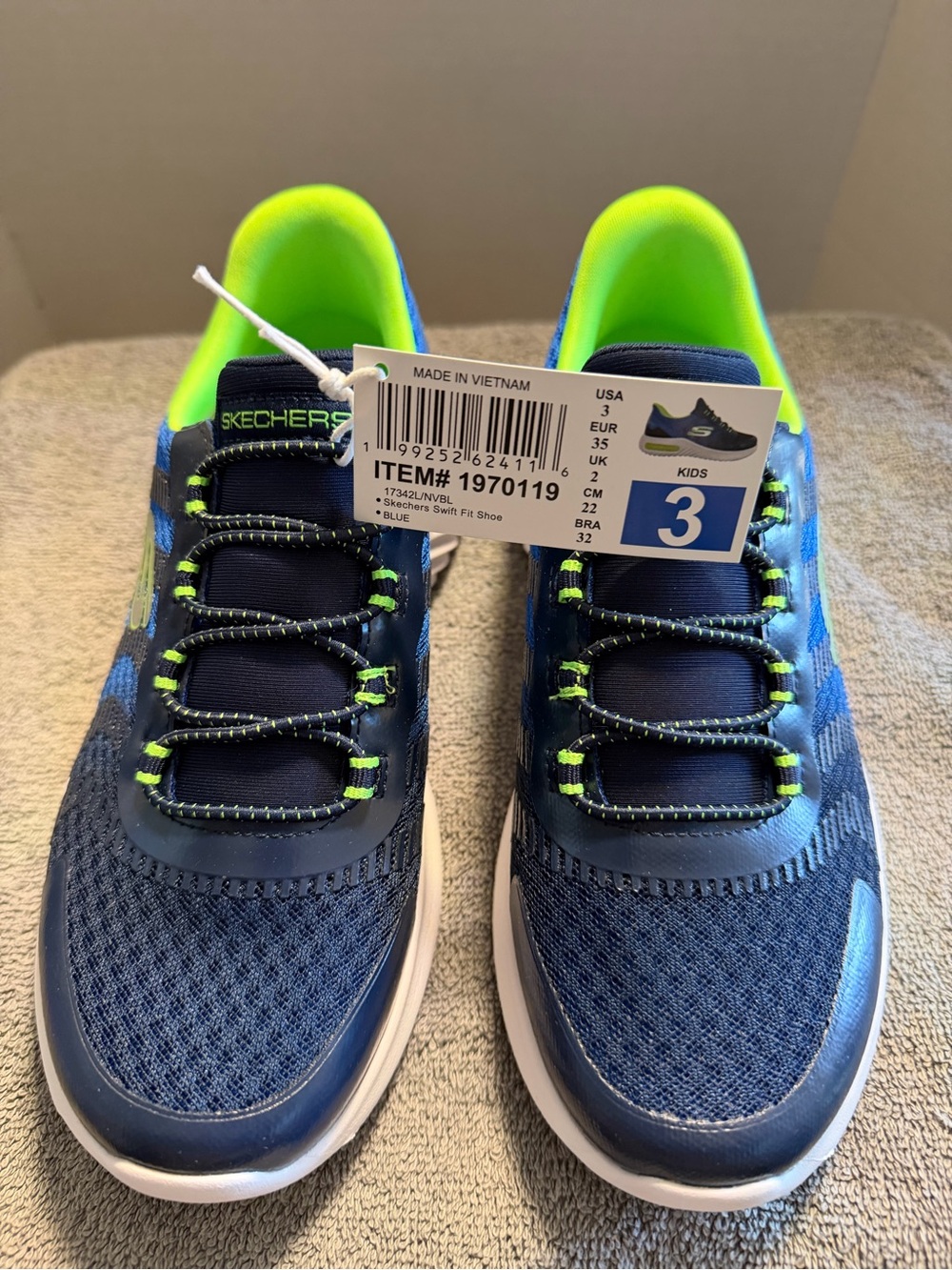 Textile & Man Made Upper Size 3 Kids NWT Skechers Swift Fit Shoes
